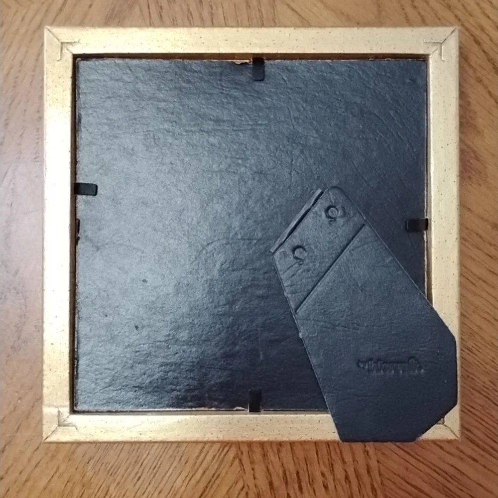🔥3/$8🔥Vintage Gold Square 6x6 Picture Frame Metallic Classic Luxury Maximalism